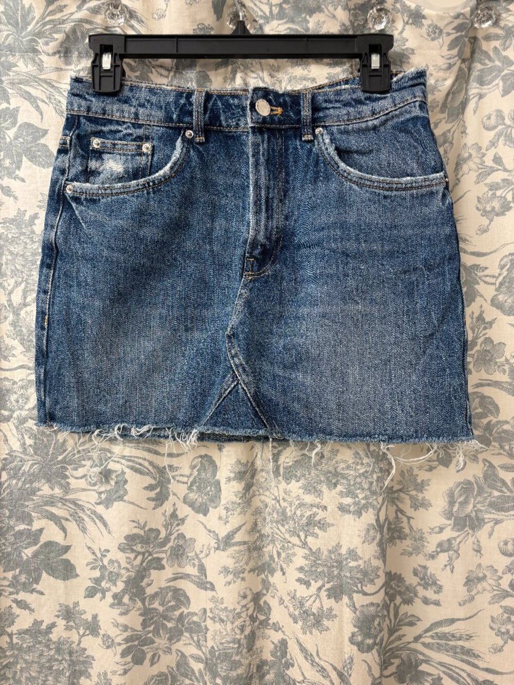 Zara Denim Skirt Size